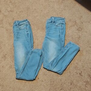 EUC Old Navy Extra High Rise Rockstar Skinny